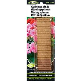 PRIMA gødningspinde til blomsterplanter - 30 stk.
