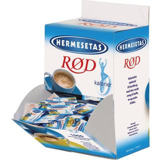 Sødetabletter Hermesetas 2 stk pr. brev, 1000 breve