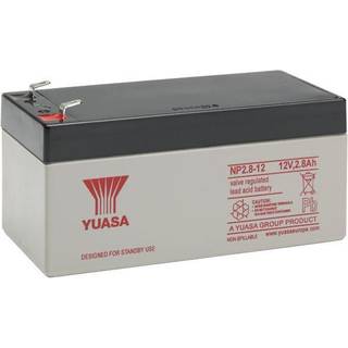 Yuasa blybatteri 12v/2,8ah
