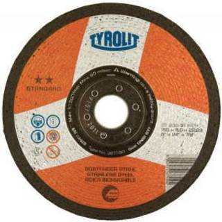 Skrubskive Standard 27X ø150×6 A30R-BFinox