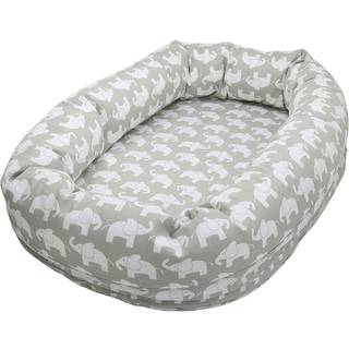 Rätt Start Elefant Babynest, Grå