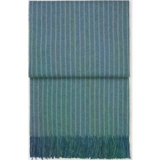 Elvang Denmark Stripes uldplaid 130x200 cm Mirage blue