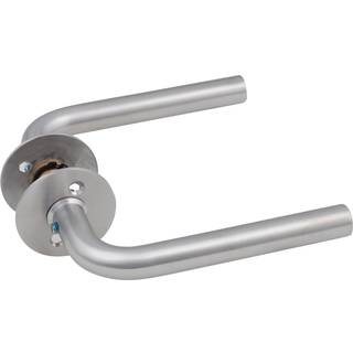 19 mm Neptun dørgreb (L-form) til facadedøre