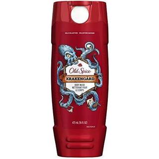 Old Spice Body Wash - Wild Collection - Krakengard - Net Wt. 16 fl oz (473 ml) pr. Flaske - pakke med 3 flasker