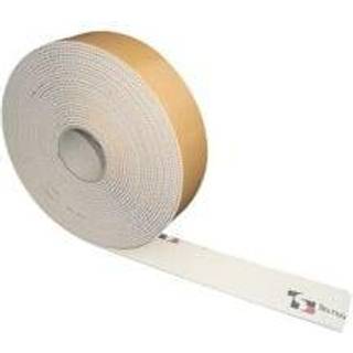 isoleringstape, hvid 3x50 mm, 10 m rulle