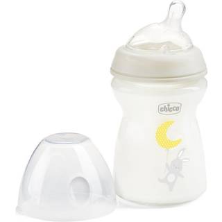 Chicco Natural Feeling Glass Neutral II sutteflaske 0m+ 250 ml - 250 ml
