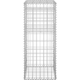 gabionkurve 2 stk. 40x40x100 cm jern