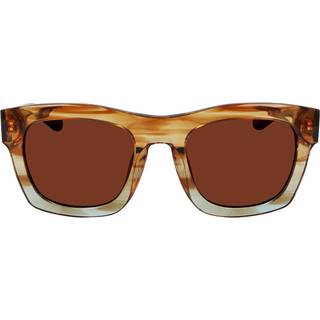DRAGON Dragon DR WAVERLY LL ION 232 53 Solbriller Mænd Brun - Transparent Striped Brown Teal - 53mm