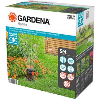 Pipeline Komplet Startsæt Med Oscillerende Sprinkler - Gardena