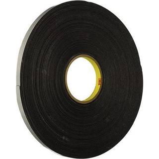 Skumtape vinyl 4516, 12mm × 33 mtr, sort