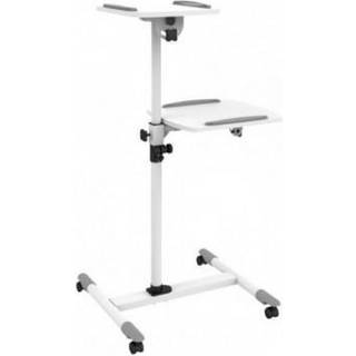 TECHLY Flexible Univ. Trolleys f. Notebook/Beamer,85-110cm,w