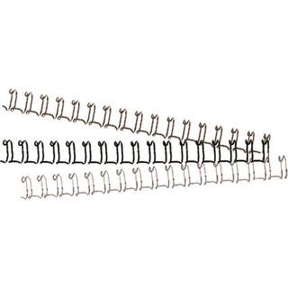 Wire ryg GBC 3:1 NO5 A4 sort 34 ringe 250stk. RE810510