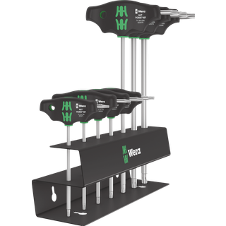 Wera 467/7 TORX® HF Set 2 Screwdriver set T-handle TORX® screwdrivers with holding function 7 pieces