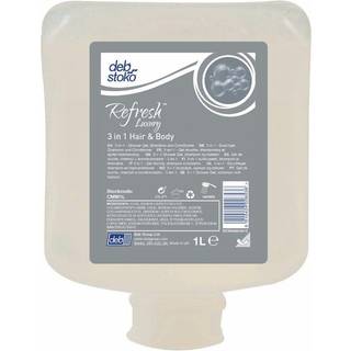 Deb Stoko, Refresh Luxury 3 in 1 Hair & Body, showergel, shampoo og balsam, unisex, 1 L