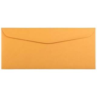 Jampapir nr. 12 Manila konvolutter - 4 3/4 x 11 - Brown Kraft Manila - 50/Pack