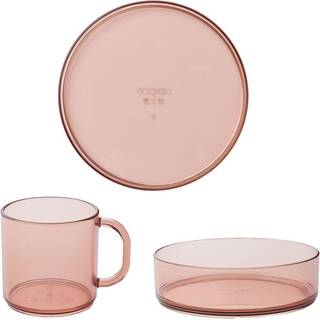 Liewood Dusty Raspberry Bordservice Siva (3-pak)