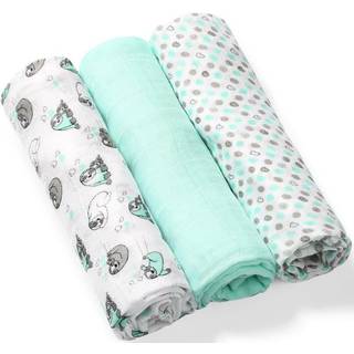 BabyOno Take Care Natural Diapers stofbleer 70 x 70 cm Mint 3 stk. - 3 stk.