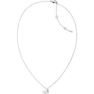 Calvin Klein FACETED HEART Halskæde Rustfrit Stål 35000035 - Dame - Stainless Steel