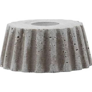 House Doctor Mold Bake lysestage Ø7 cm Grå