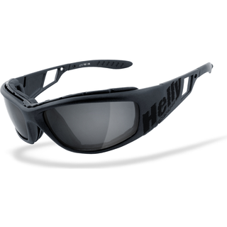 HELLY - No.1 Bikereyes | Motorradbrille, Motorrad-Sonnenbrille, Bikerbrille, winddicht | SEHSTÄRKE möglich | vision 3