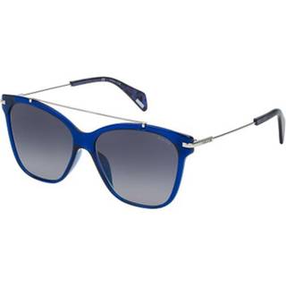 Police SPL404 GOLDENEYE 1 0W47 55 Solbriller Mænd Blue - Blue - 55mm