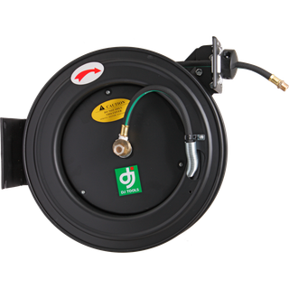 DJ TOOLS slangeopruller luft, flex 15 mtr 3/8"