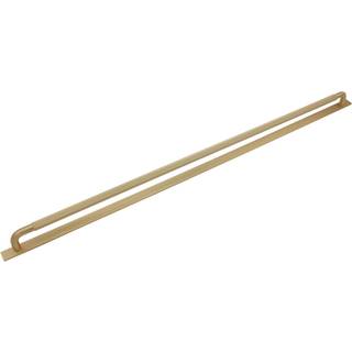 Beslag Design Helix Handle With Plate 608 Brass - Knopper og dørhåndtag Aluminium Messing - 308592-11