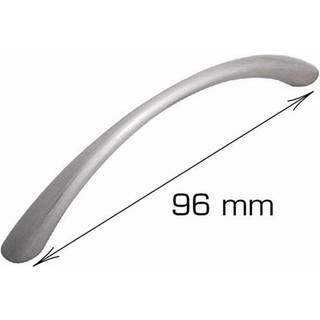 Home-it buet bøjlegreb 96 x 30 mm rustfrit Stål. ✓ På lager - klar til levering og afhentning