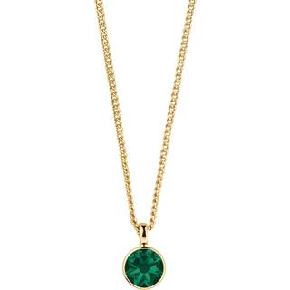 DYRBERG/KERN ETTE HALSKÆDE 360016 (Gold, Green, ONESIZE)
