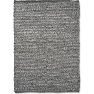 Classic Collection Merino Tæppe 170x230 Cm - Ensfarvede tæpper Uld Fra New Zeeland Granite - MR104GA