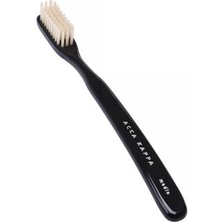 Acca Kappa Tooth Brush Vintage Medium Natural Bristles Black