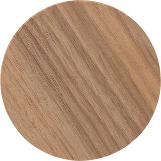 NAGA stærk magnet/glastavle Ø10 cm., valnød