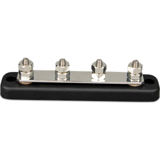 Klemrække Victron Busbar, 4 x M12, 150 A, med låg