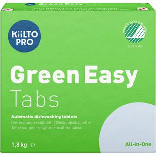 Kiilto Pro Green Easy opvasketabs hurtigopløselig, 100 stk