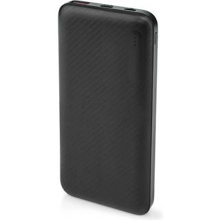 Nedis Powerbank - 1x USB-A 3.0 - 1x USB-C - 10000 mAh - Sort