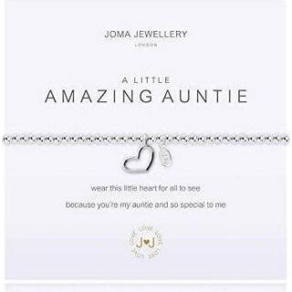Joma A Little Amazing Auntie Bracelet - Adjustable - Silver