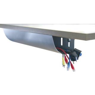 Twin Line kabelbakke 116cm sølv