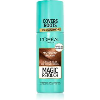 L’Oréal Paris Magic Retouch Øjeblikkelig spray til at dække rødder Skygge Mahogany Brown 75 ml - 75 ml