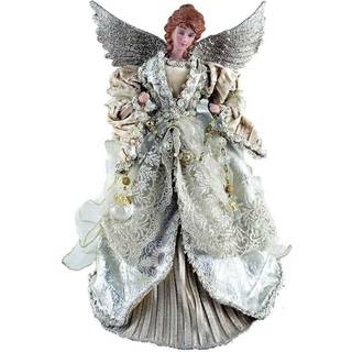 Julemandens workshop 3035 forgyldt engel Treetopper 16 """" Multi