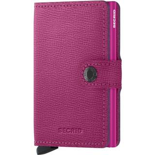 Secrid Mini Wallet Crispel Fuchsia Kortholder med RFID