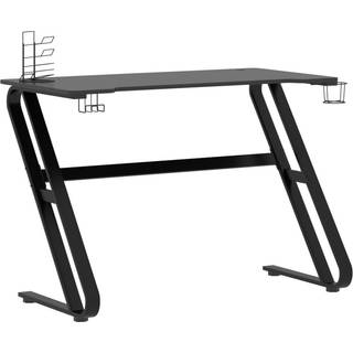 gamerbord med ZZ-formede ben 110x60x75 cm sort