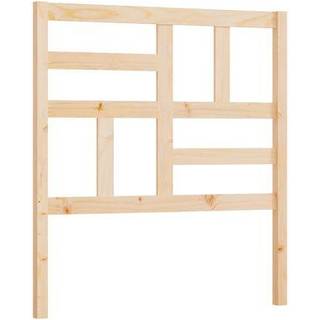 sengegærde 96x4x104 cm massivt fyrretræ grå