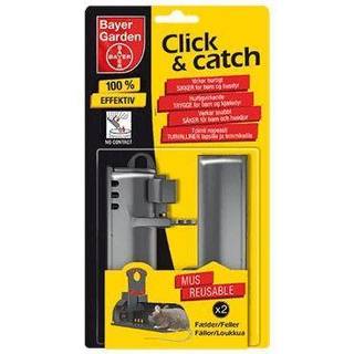 Click & Catch musefælde i plast (På lager i varehus)