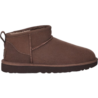 UGGtil kvinder. 1116109 Klassiske Ultra Mini brune læderstøvler (41), Fast, Ingen, Casual
