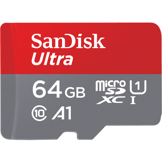 SanDisk Ultra® 64GB microSDXC UHS-I kort