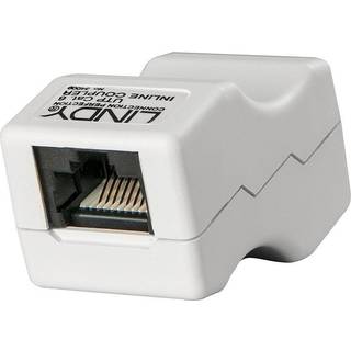 LINDY RJ-45 Dopplekuppl. UTP Cat. 6  Cat. 6 ungeschirmt,