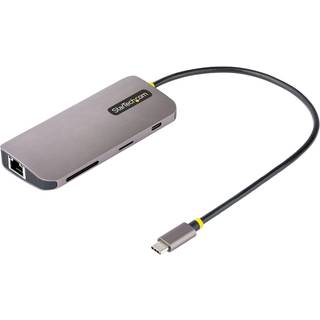 StarTech.com USB C Multiport Adapter 4K 60Hz HDMI Video 3-Port 5Gbps USB-A 3.2 Hub 100W
