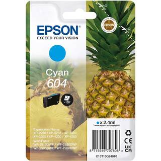 Epson 604 blækpatron (cyan) - På lager i butik