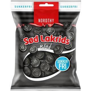 Nordthy Sukkerfri Sød Lakrids - Blød (75g)