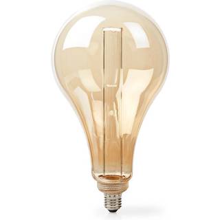 Nedis LED glødepære E27 | PS165 | 3.5 W | 120 lm | 1800 K | Dæmpbar | Med guld-rød finish | Retro stil | 1 stk